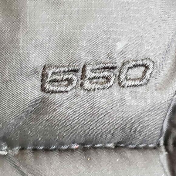 The North Face Puffer Vest Size M Medium 550 Goose Down Womens Full Zip Black - Picture 4 of 11